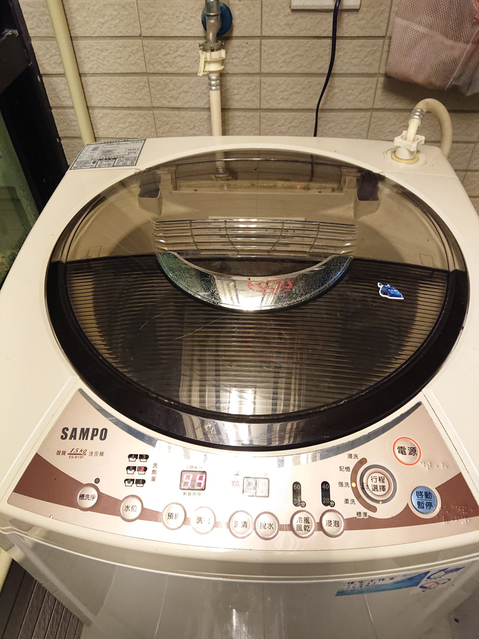 聲寶洗衣機ES-B15F